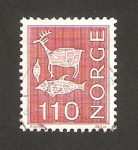 Stamps Norway -  reno, pez y cepo