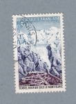 Stamps France -  Tunnel Routier Sous le Mont-Blanc