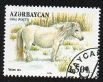 Stamps Asia - Azerbaijan -  Razas de caballo-Yakut