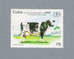 Stamps : America : Cuba :  50 Aniv. de la FAO Alimentos para todos