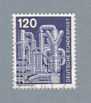 Stamps : Europe : Germany :  Chemieanlage