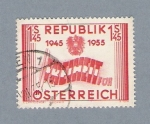 Stamps Austria -  Escudo