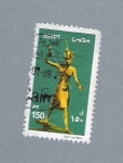 Stamps : Africa : Egypt :  Figura