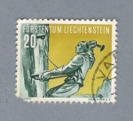 Stamps Liechtenstein -  Escalador