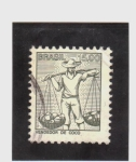 Stamps America - Brazil -  Vendedor de coco