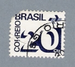 Stamps : America : Brazil :  Correo de Brasil