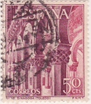 Stamps Spain -  Sinagoga Toledo