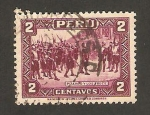 Stamps Peru -  pizarro y los trece