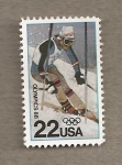 Stamps United States -  Juegos Olímpicos Invierno