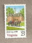 Stamps United States -  Estado de Virginia