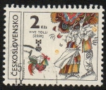 Stamps Czechoslovakia -  Obra de Vive Tolli