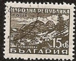Stamps Bulgaria -  paisaje de montaña
