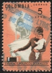Stamps Colombia -  Derechos políticos de la mujer