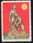 Stamps North Korea -  Soldados