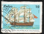 Stamps Cuba -  Exposición filatélica mundial