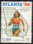 Stamps Cuba -  Atlanta 96 - Atletismo
