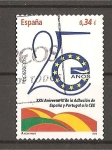 Stamps Spain -  25 Aniversario de la union de españa a la CEE.