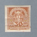 Stamps Austria -  Soldado