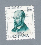Stamps Spain -  Juan Ramón Jimenez (repetido)