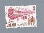 Stamps Spain -  Utilice trasportes colectivos (repetido)