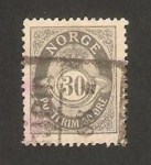 Stamps Norway -  trompeta postal