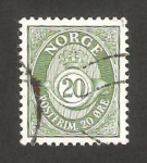 Stamps : Europe : Norway :  trompeta postal