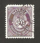 Stamps Norway -  trompeta postal