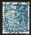 Stamps Denmark -  Barco