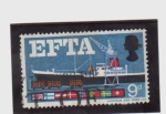 Sellos del Mundo : Europa : Reino_Unido : E.F.T.A.