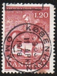 Stamps Denmark -  Centenario