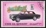 Sellos del Mundo : Asia : Emiratos_�rabes_Unidos : UMM AL QIWAIN - Rolls Royce