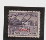 Stamps Pakistan -  Embalse