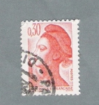 Stamps France -  La Liberté de Gandón (repetido)