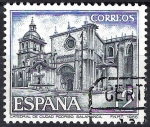 Stamps Spain -  2836 Catedral de Ciudsad Rodrigo, Salamanca.
