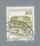 Stamps Germany -  Casas Alemanas (repetido)