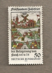 Stamps Germany -  500 Aniv. del fallido sitio de Neuss