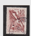 Stamps Yugoslavia -  Progreso industrial