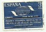 Stamps Spain -  1ª asamblea gral. de la Org.mundial del turismo 1975 5pta