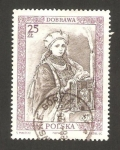 Stamps Poland -  la duquesa dobrawa