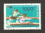 Stamps Poland -  campeonato mundial de piraguas, en Polonia