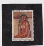 Stamps Yugoslavia -  Arte yugoslavo- Nikola Martinoski