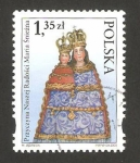 Stamps Poland -  la virgen y el niño, coronados