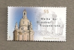 Stamps Germany -  Cúpula de la iglesia Nuestra Señora de Dresdner