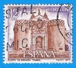 Stamps Spain -  Puerta de Bisagra, (Toledo)