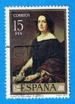 Stamps : Europe : Spain :  Gertrudis Gomez de Avellaneda