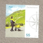 Stamps Germany -  Cartero con triciclo