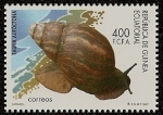 Sellos de Africa - Guinea Ecuatorial -  Fauna Autóctona - Caracol