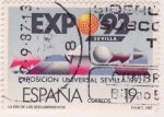 Stamps Spain -  Exposicion universal Sevilla 1992