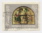 Stamps Argentina -  Vitral de la Catedral de Salta
