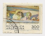 Stamps : America : Argentina :  Las Lavanderas